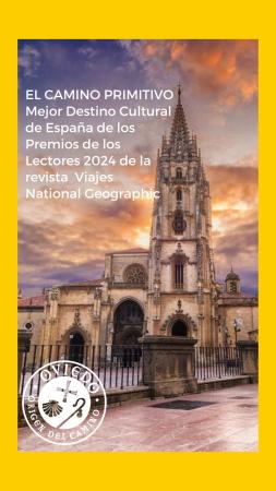 Oviedo celebra que el Camino Primitivo haya sido premiado como “mejor destino cultural de España” por los lectores de Viajes National Geographic